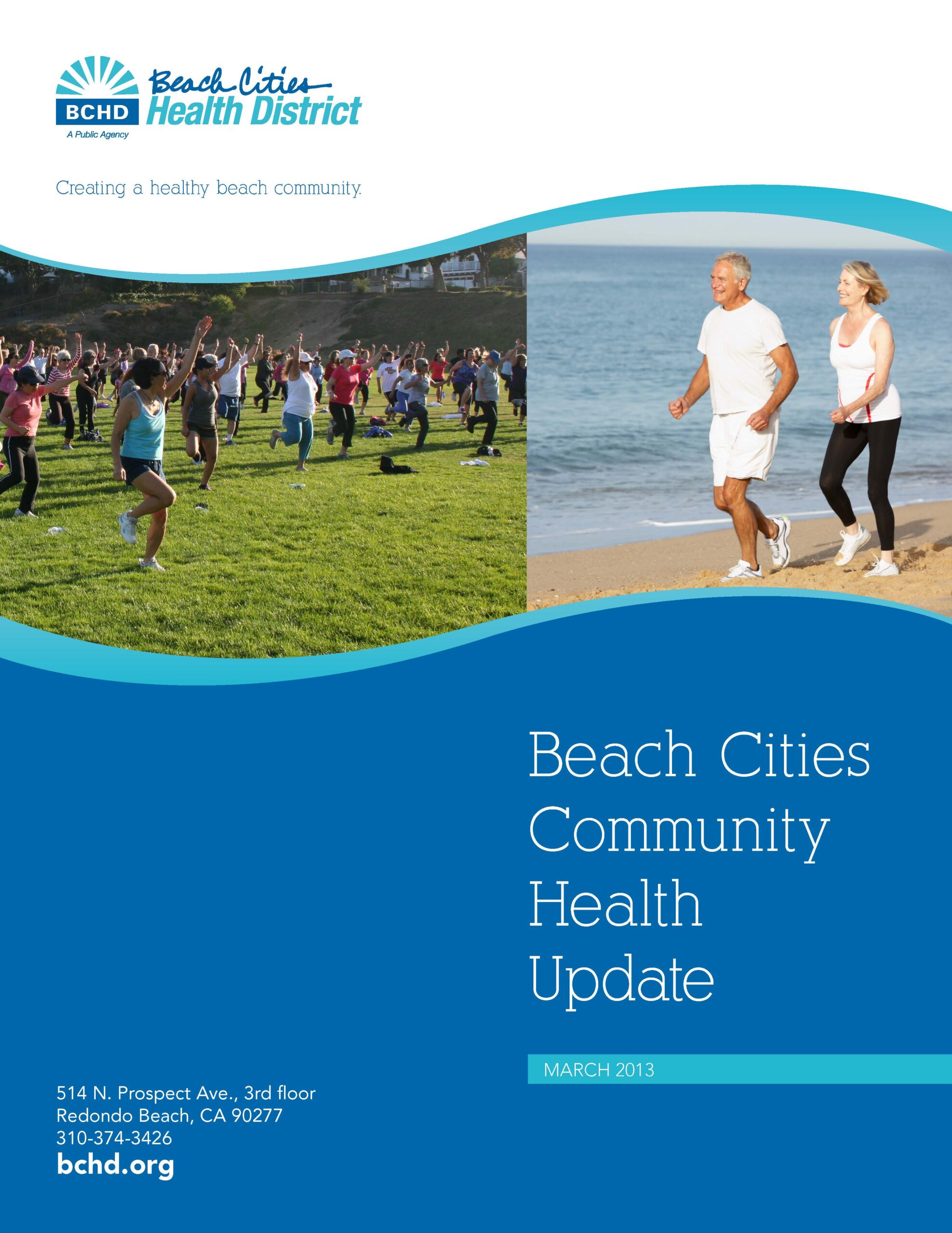 Cover of 2012-2013 BCHD Annual Report
