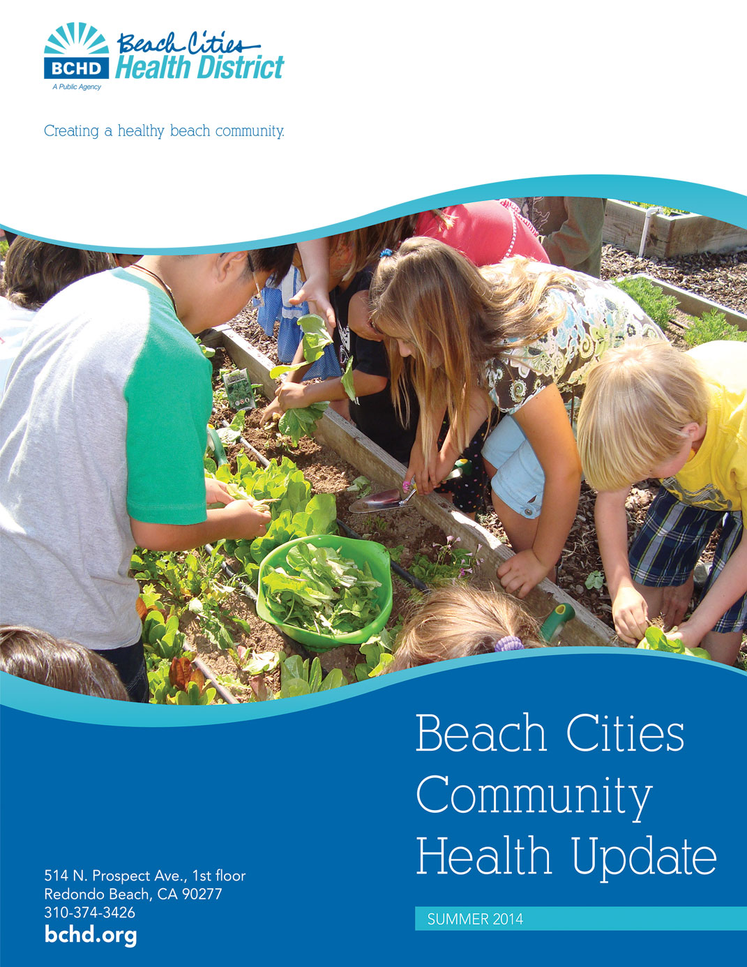 Cover of 2013-2014 BCHD Annual Report