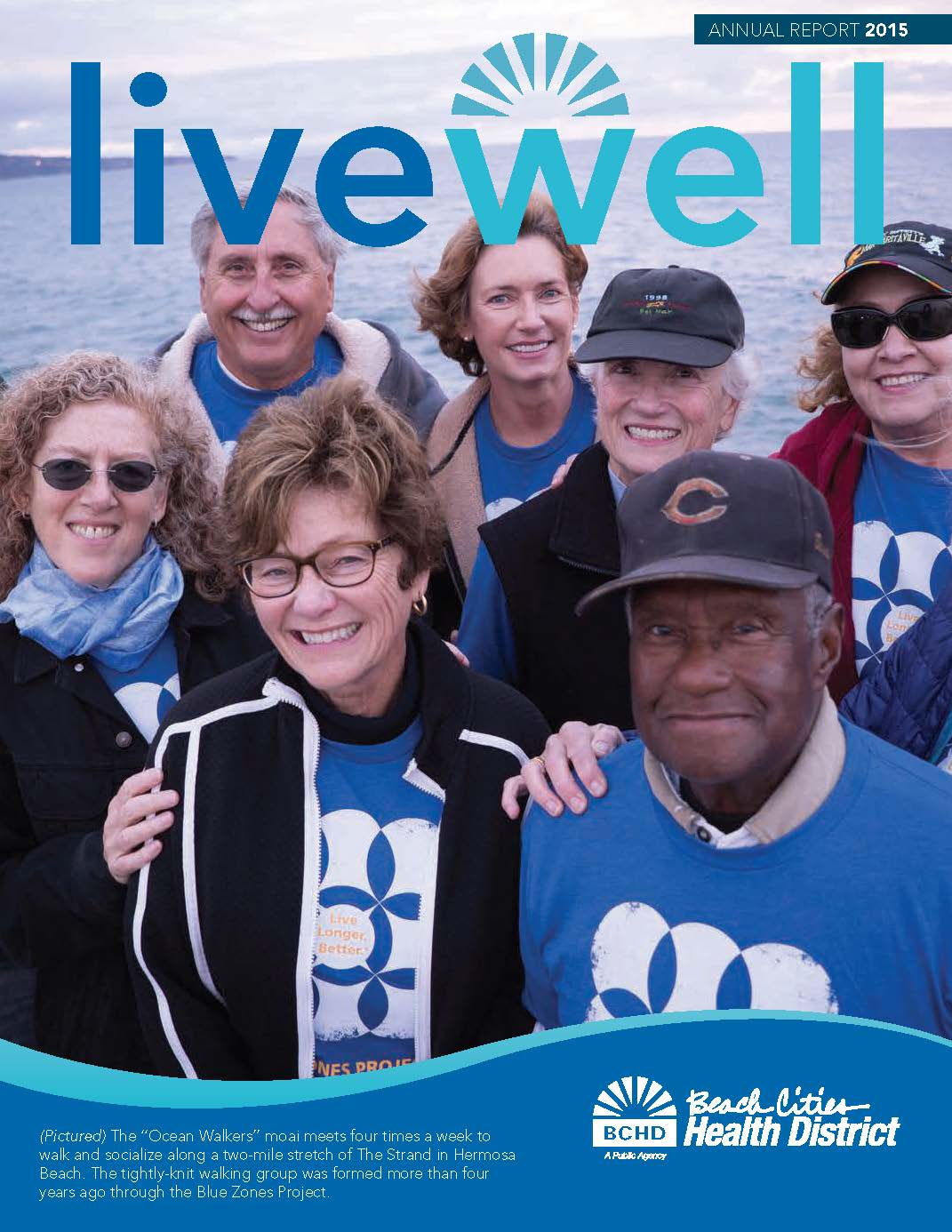 Cover of 2014-2015 BCHD Annual Report