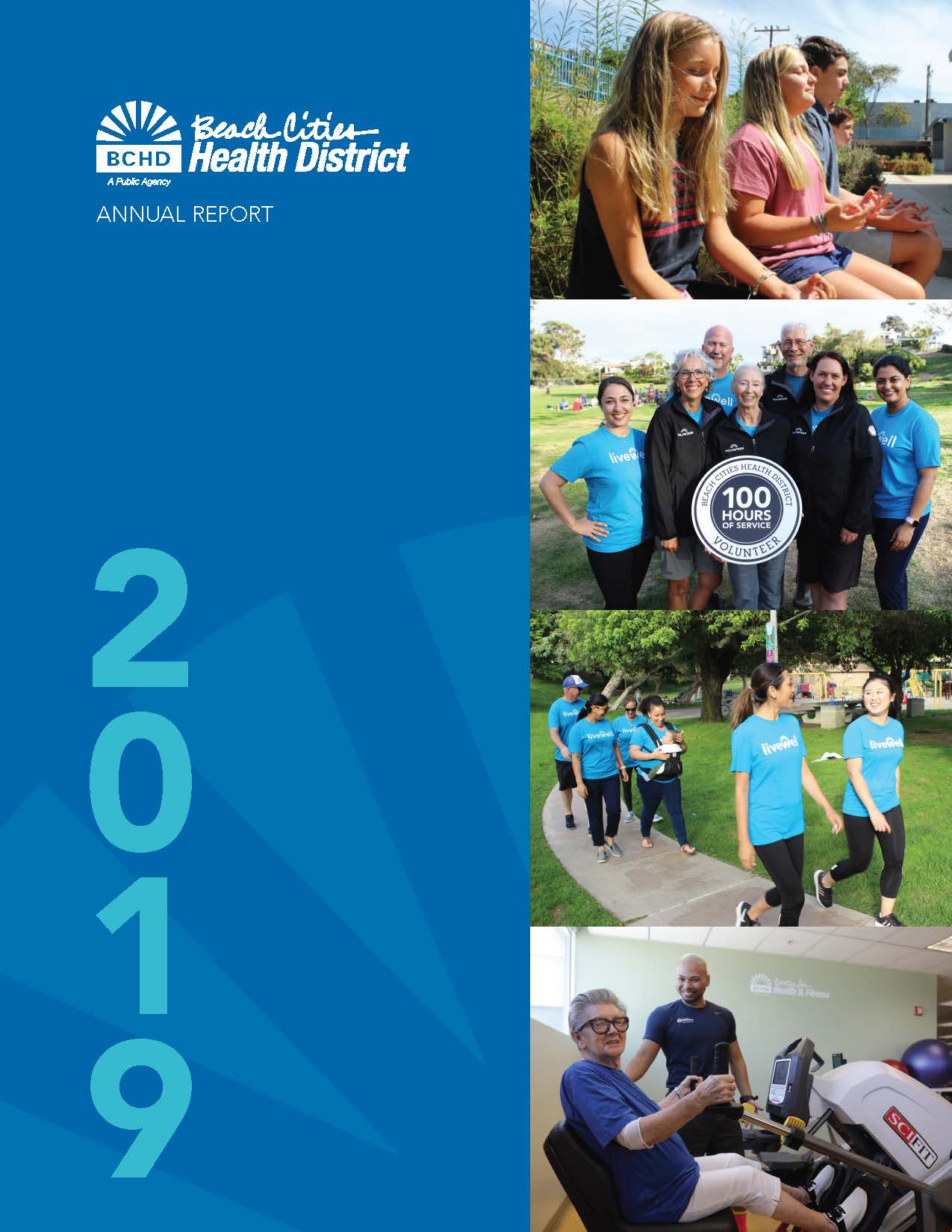 Cover of 2018-2019 BCHD Annual Report