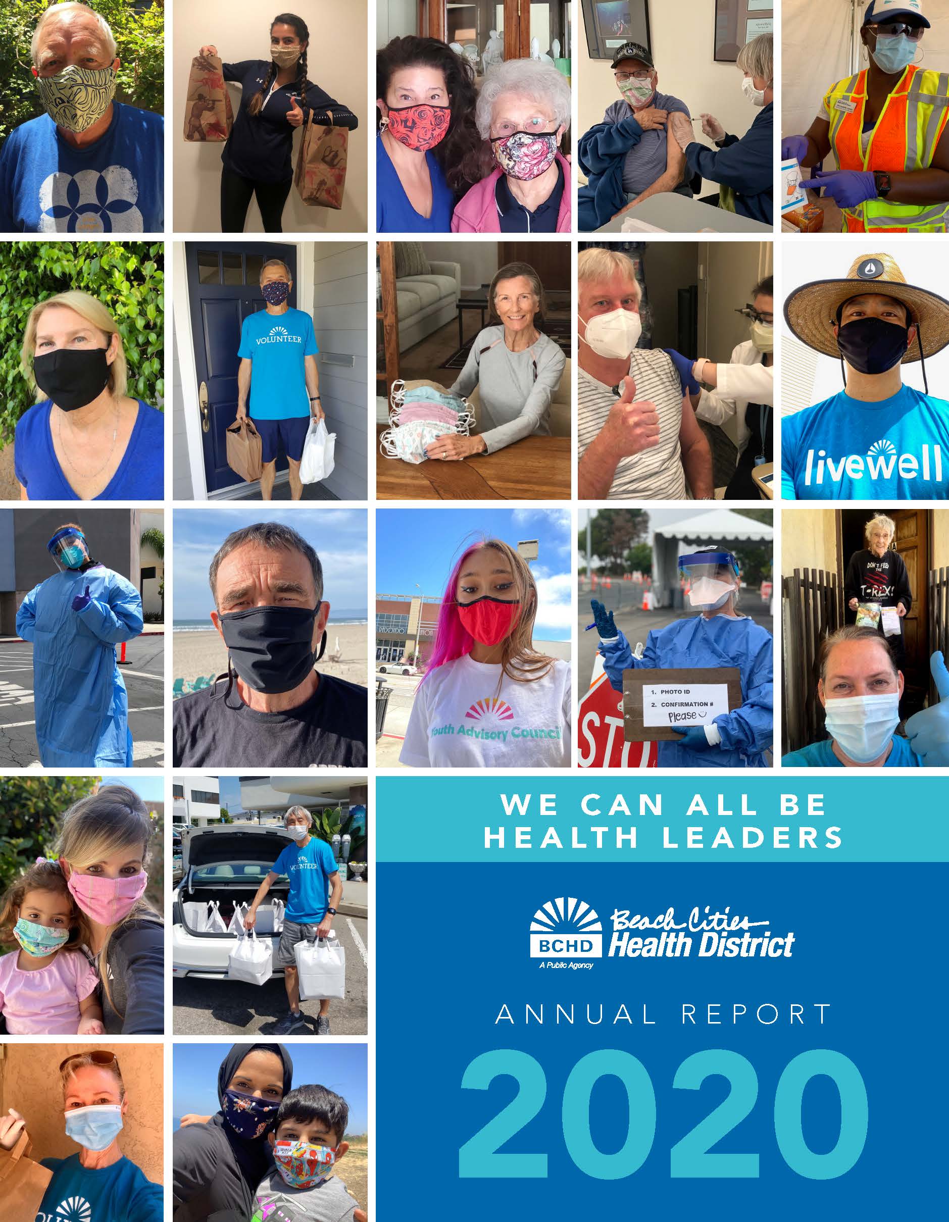 Cover of 2019-2020 BCHD Annual Report