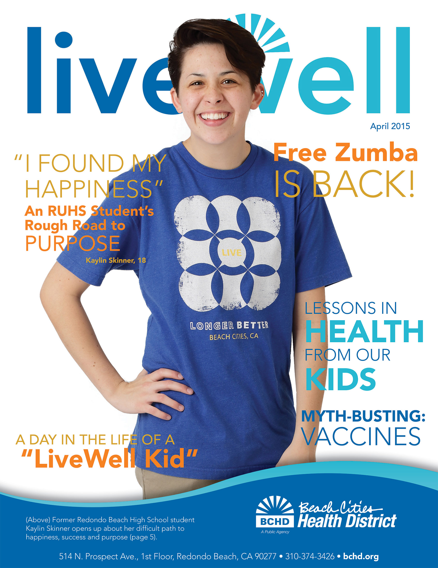 Cover of 2015 April LiveWell Publication