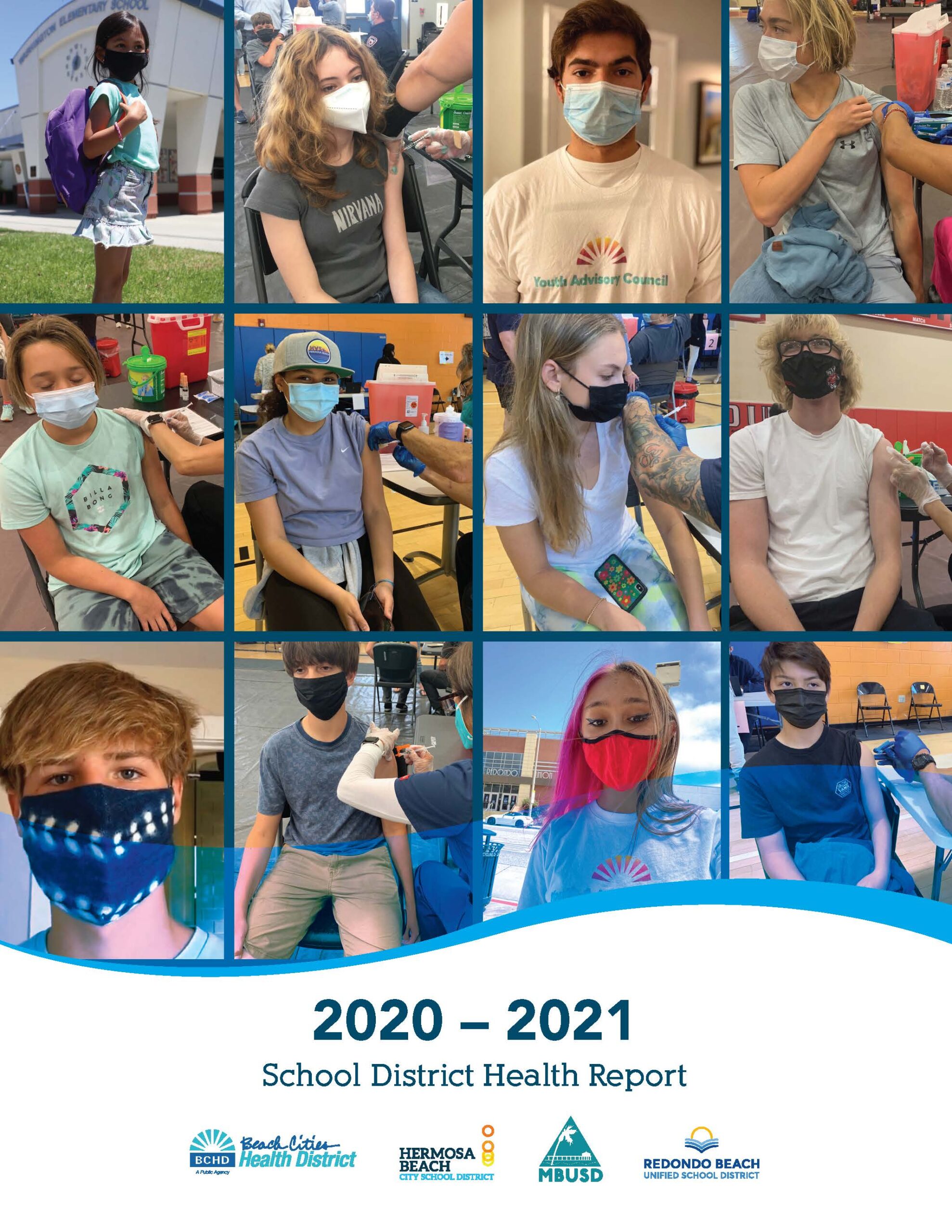 Cover of 2020-21 School District Health Report