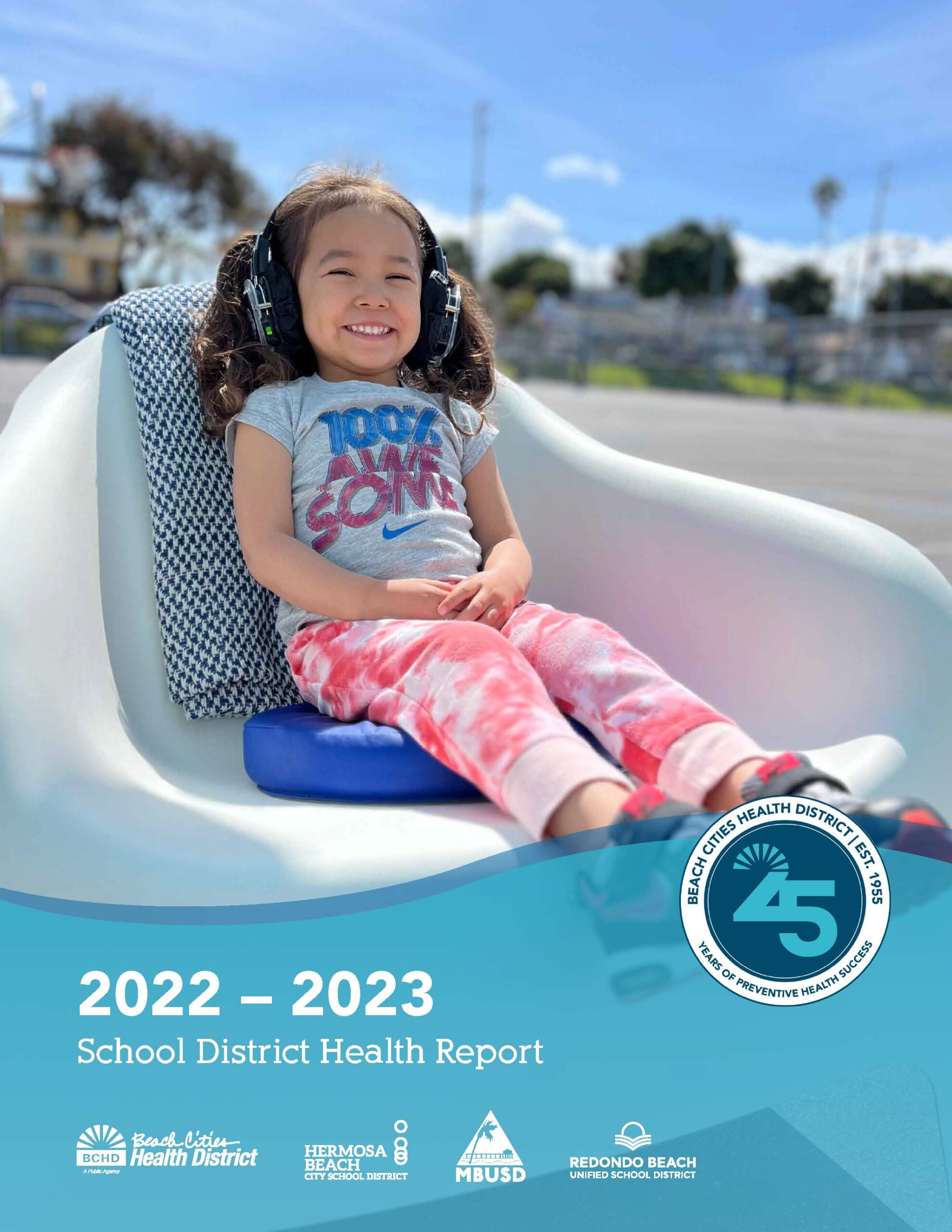Cover of 2022-23 School District Health Report
