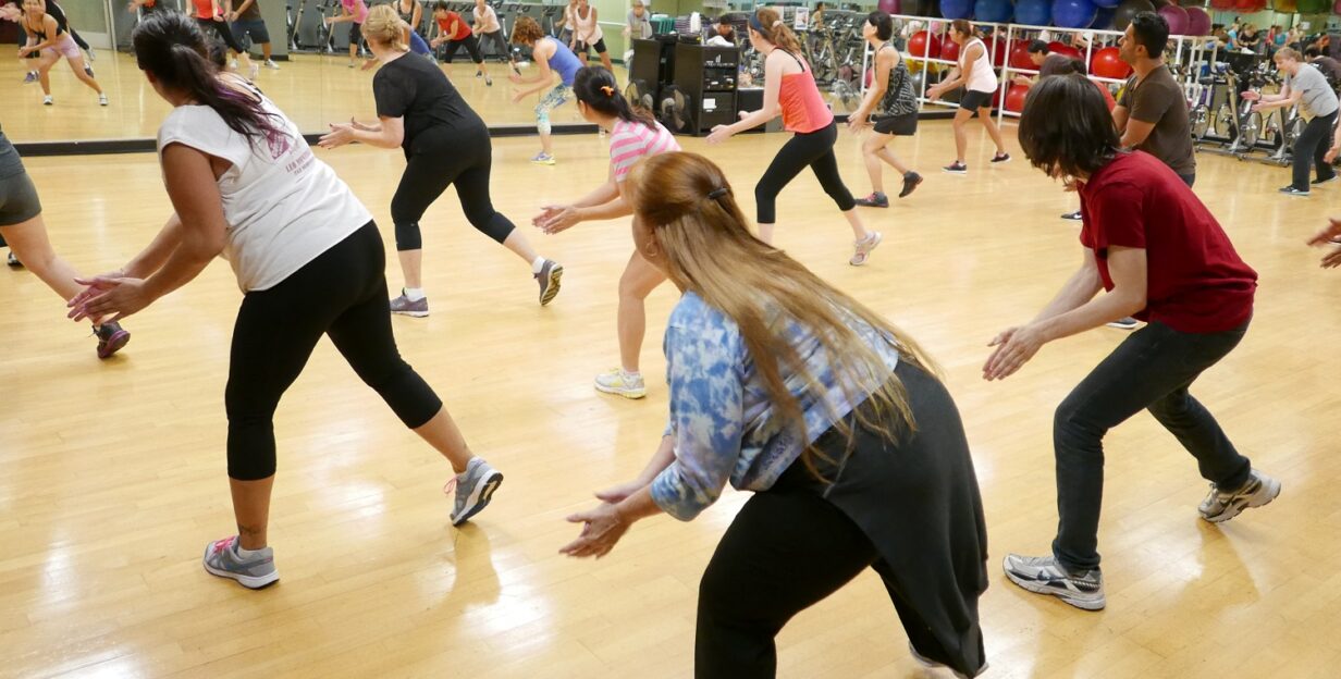 group zumba class