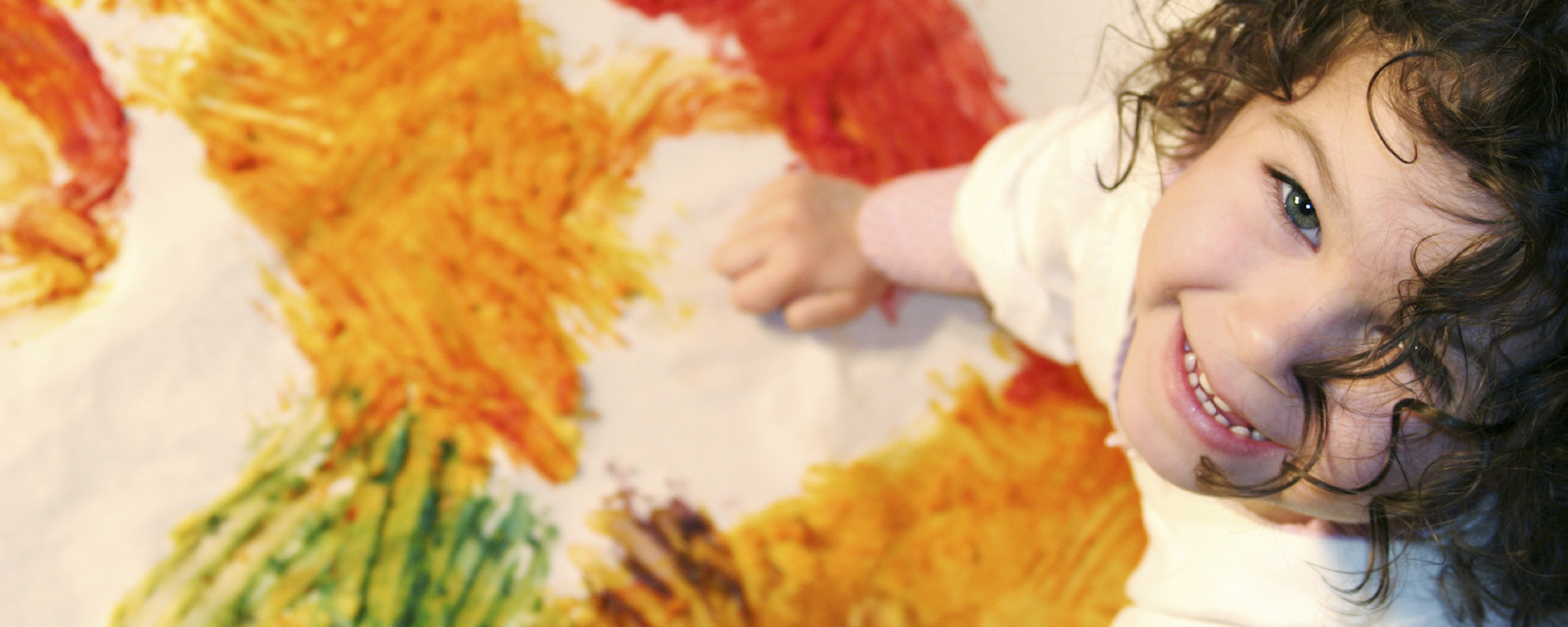 Girl painting