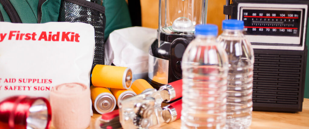 image of emergency supplies